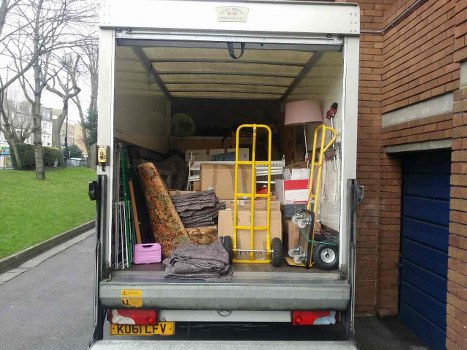 Recycling process for construction materials in Ickenham